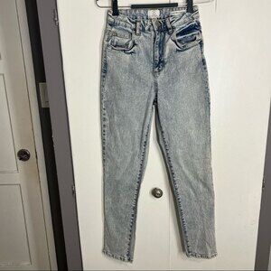 Cotton On High rise 90’s Stretch Acid wash Jeans Size 2